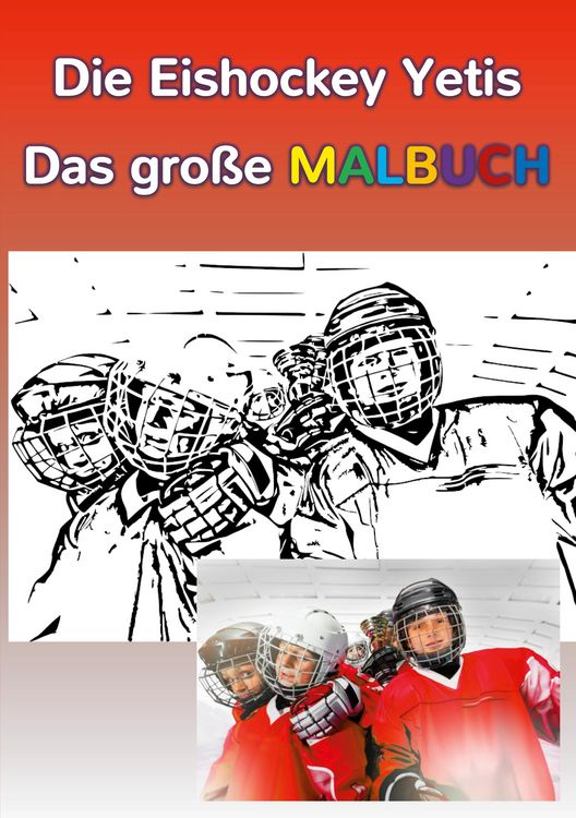 Produktbild: Die Eishockey Yetis - Das gro&szlig;e Malbuch
