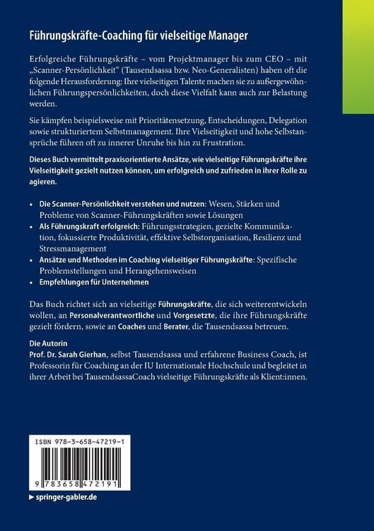 Produktbild: F&uuml;hrungskr&auml;fte-Coaching f&uuml;r vielseitige Manager