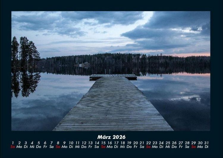 Produktbild: Seeblick 2026 Fotokalender DIN A4