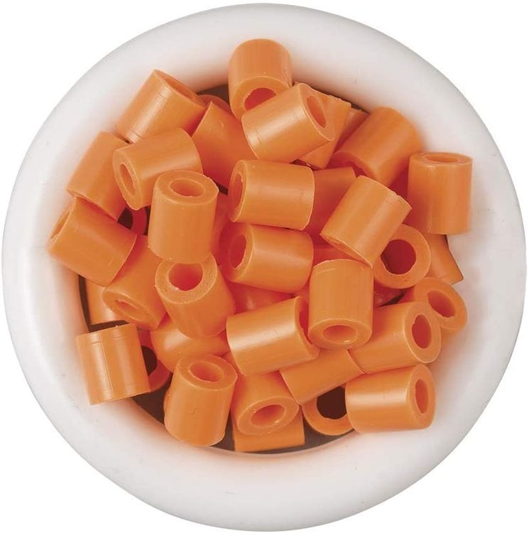 Hama 207-79 - Bügelperlen Midi, ca. 1000 Perlen in apricot