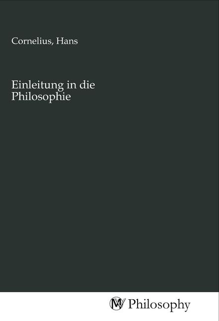 Produktbild: Einleitung in die Philosophie