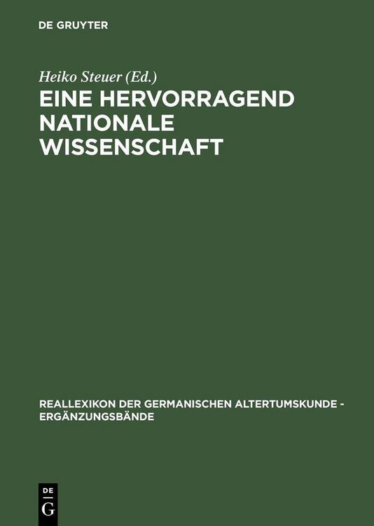 Produktbild: Eine hervorragend nationale Wissenschaft