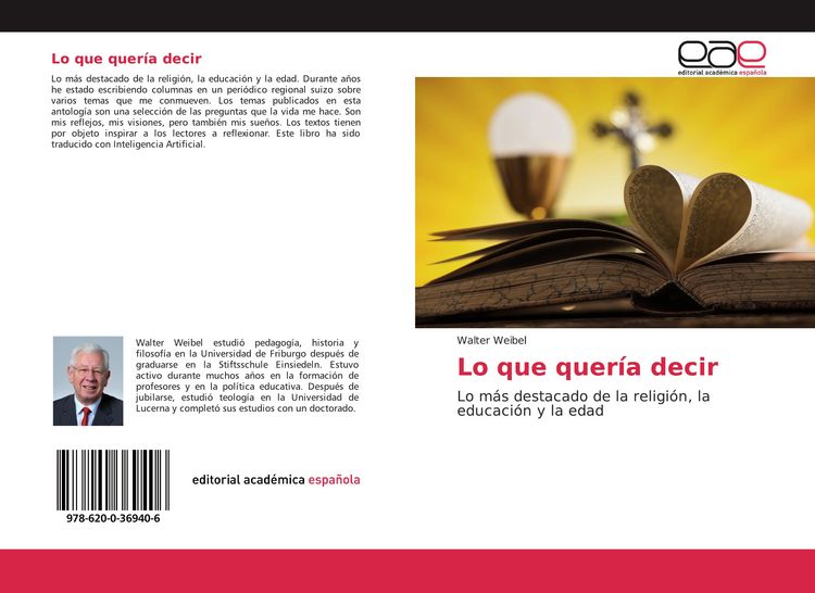 Produktbild: Lo que quer&iacute;a decir