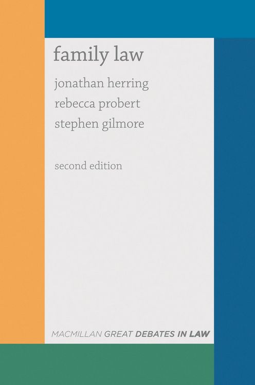 Produktbild: Great Debates in Family Law