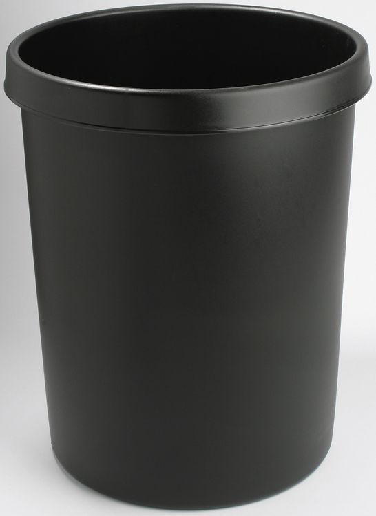 Produktbild: HELIT Papierkorb the german, schwarz