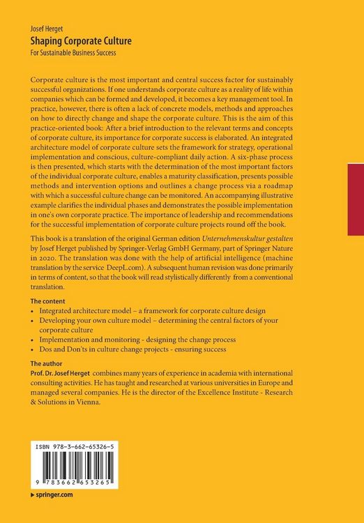 Produktbild: Shaping Corporate Culture