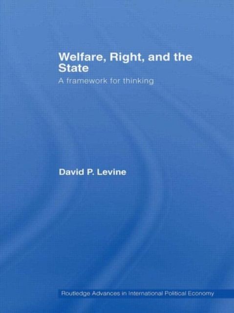 Produktbild: Levine, D: Welfare, Right and the State