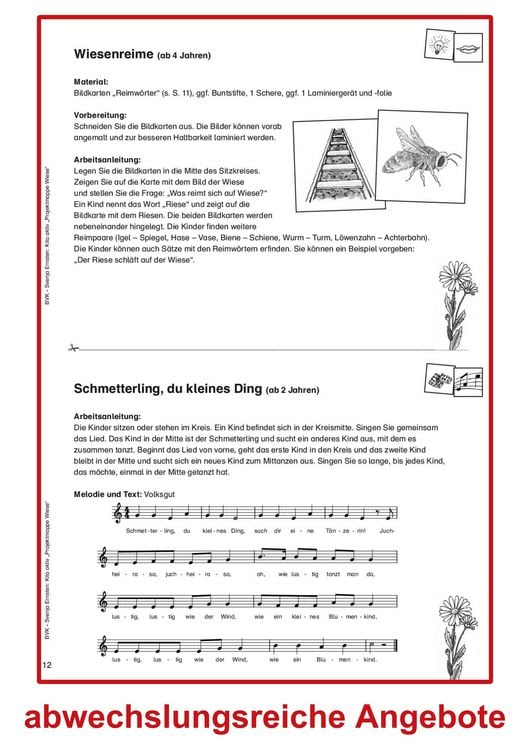 Produktbild: Kita aktiv Projektmappe Wiese