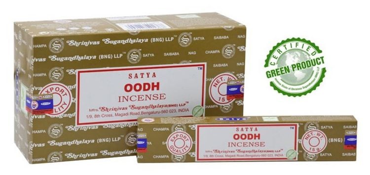 Produktbild: R&auml;ucherst&auml;bchen Satya Sai Baba "Oodh" 15gr.