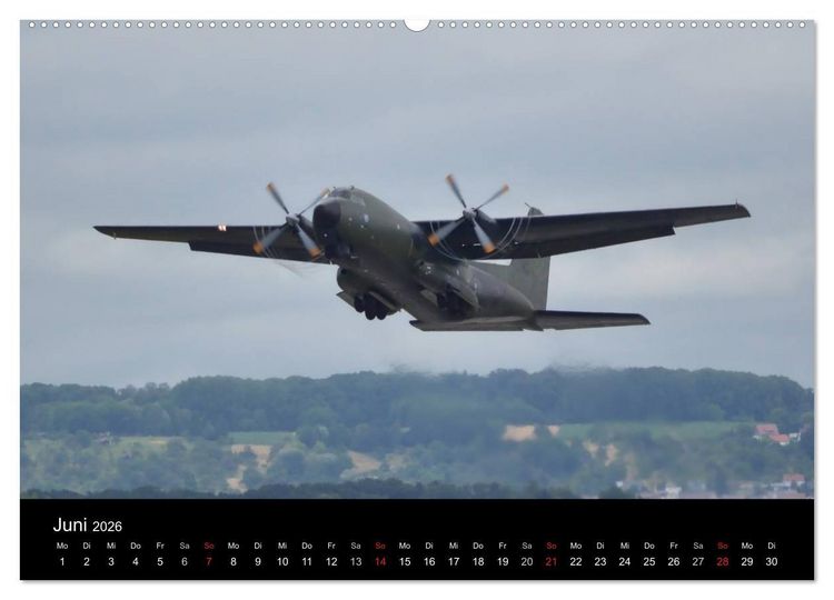 Produktbild: Milit&auml;r Air-Cargo (Wandkalender 2026 DIN A2 quer), CALVENDO Monatskalender