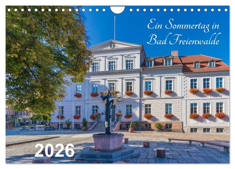 Produktbild: Ein Sommertag in Bad Freienwalde (Wandkalender 2026 DIN A4 quer), CALVENDO Monatskalender