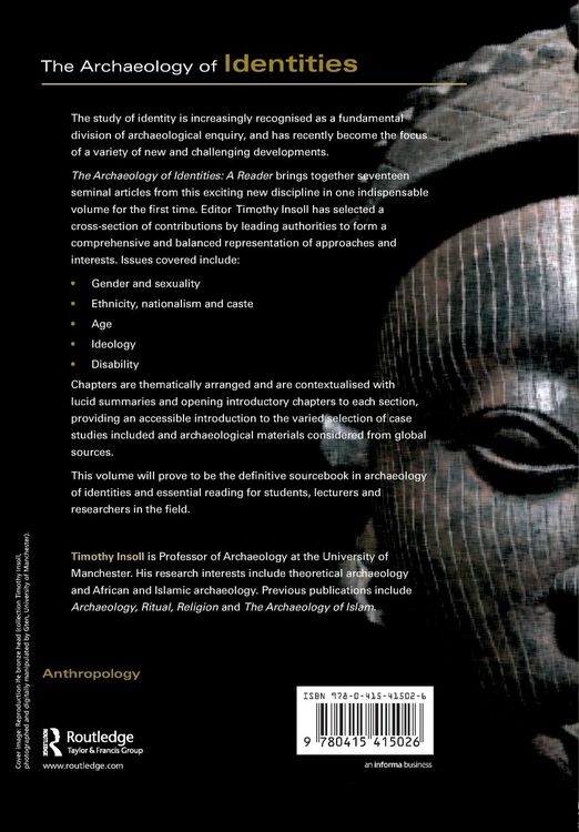 Produktbild: The Archaeology of Identities
