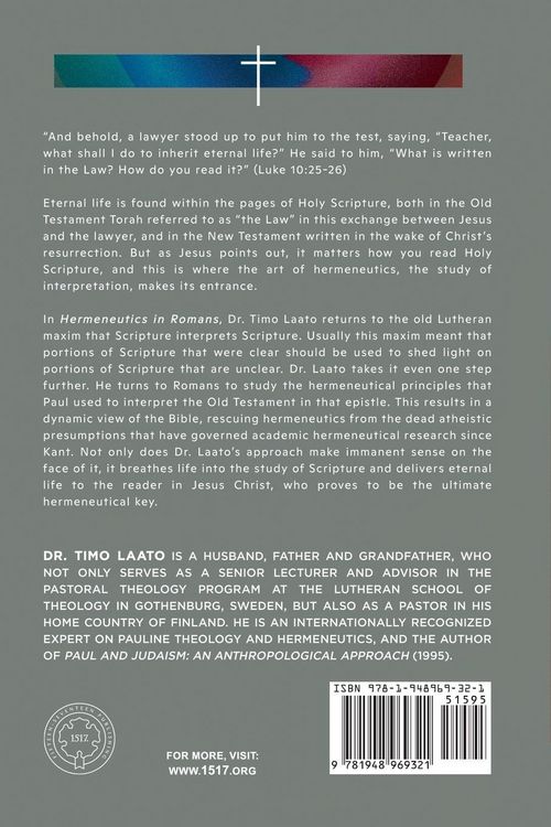 Produktbild: Hermeneutics in Romans