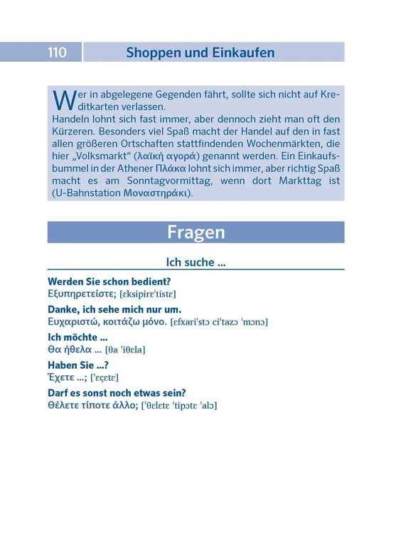 PONS Pocket-Sprachführer Griechisch