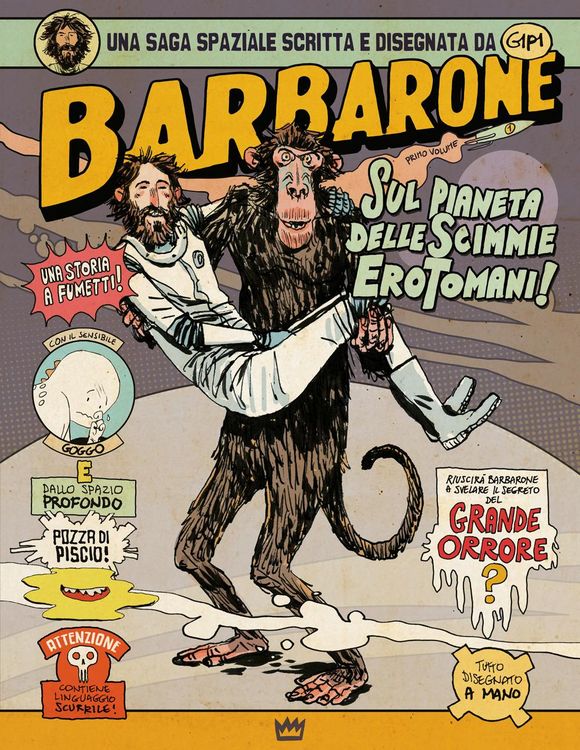 Produktbild: Barbarone sul pianeta delle scimmie erotomani