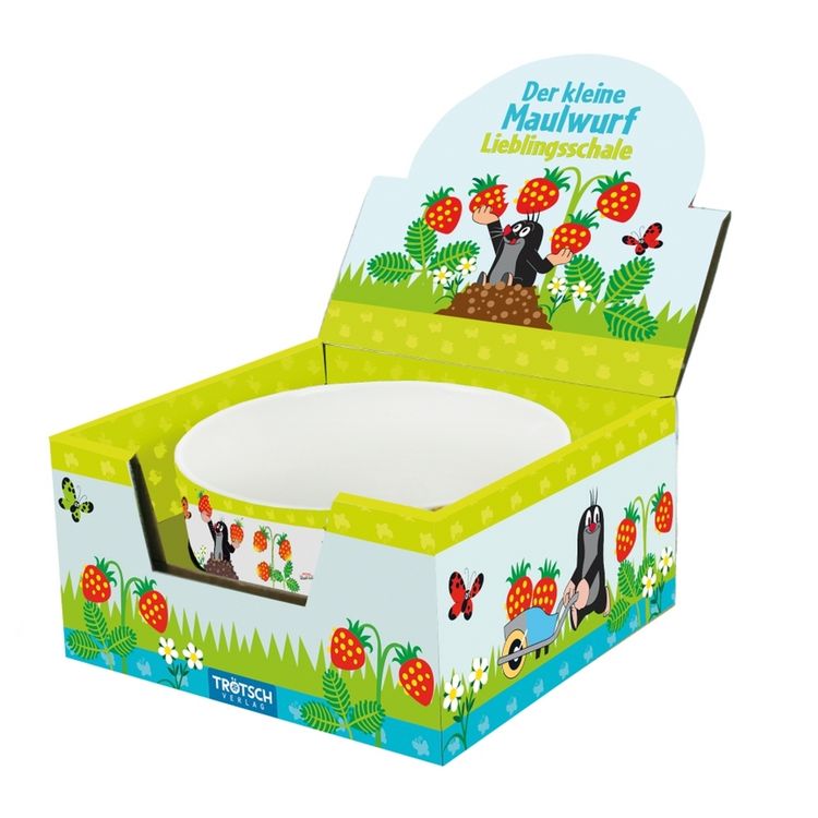 Produktbild: Tr&ouml;tsch Der kleine Maulwurf Lieblingsschale Erdbeere
