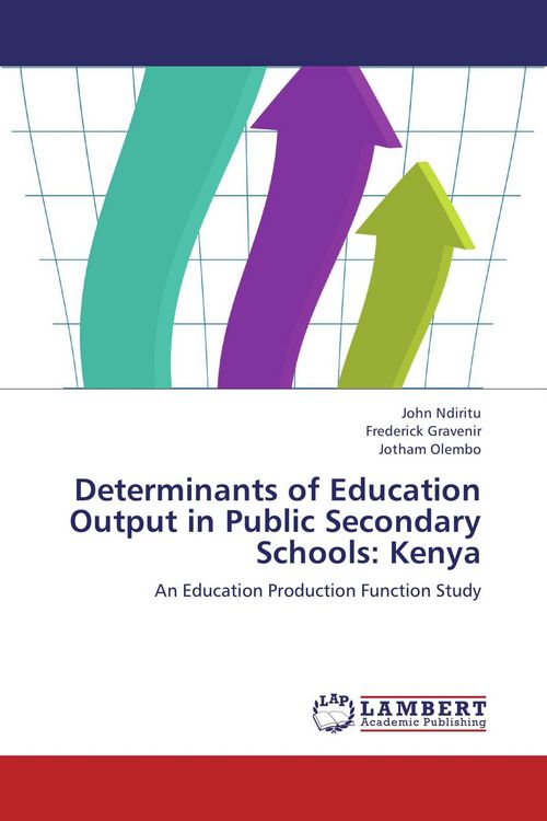 Produktbild: Determinants of Education Output in Public Secondary Schools: Kenya