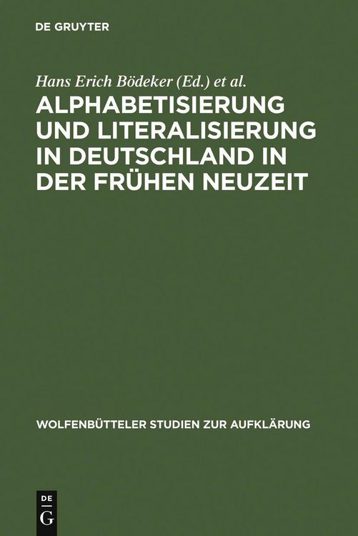 Produktbild: Alphabetisierung und Literalisierung in Deutschland in der Fr&uuml;hen Neuzeit