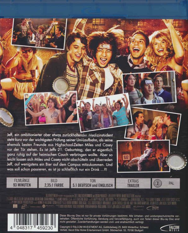 Produktbild: 21 & Over - Endlich!