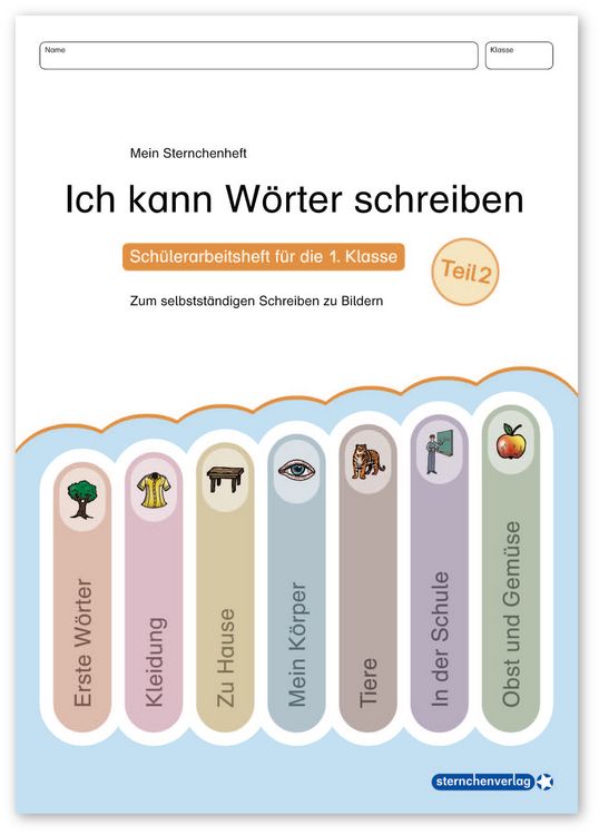 Produktbild: Ich kann W&ouml;rter schreiben Teil 1 und 2 im Set