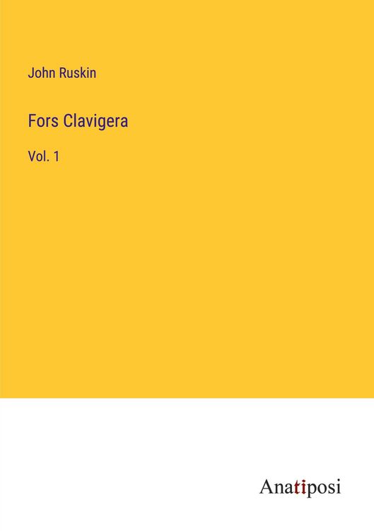 Produktbild: Fors Clavigera