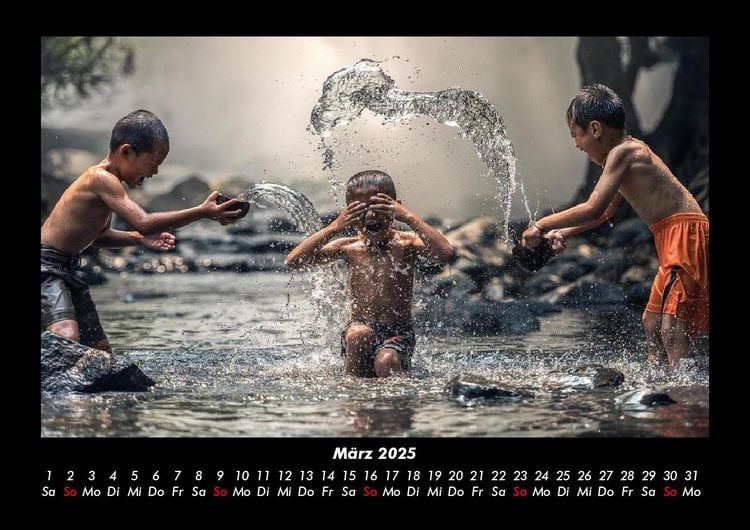Produktbild: Indonesien 2025 Fotokalender DIN A3
