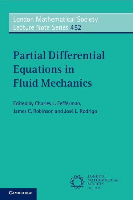 Produktbild: Partial Differential Equations in Fluid Mechanics