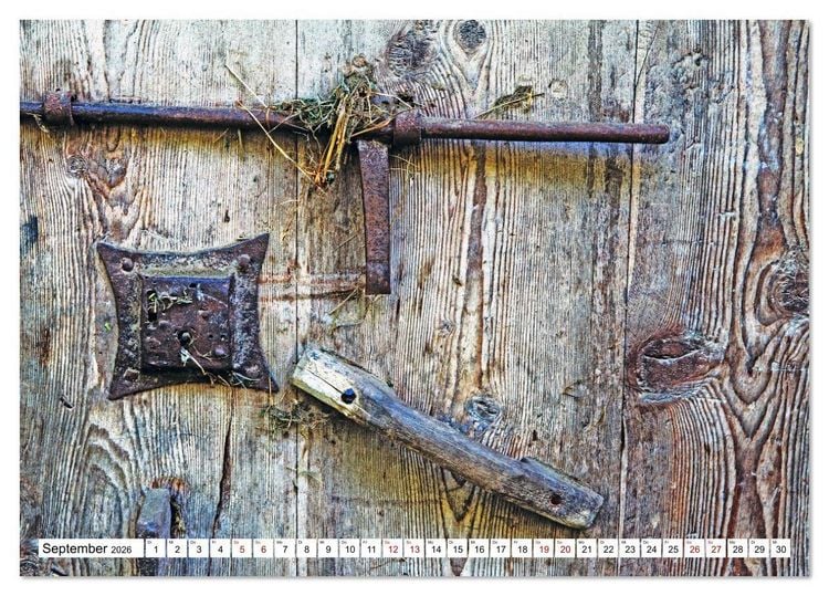 Produktbild: Sch&ouml;ne Patina Ein au&szlig;ergew&ouml;hnlicher Zustand (Tischkalender 2026 DIN A5 quer), CALVENDO Monatskalender
