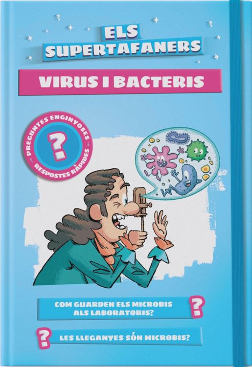 Produktbild: Els supertafaners. Virus i bacteris
