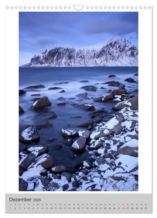 Produktbild: Bezauberndes Norwegen ~ Lofoten & Nordland ~ (Wandkalender 2026 DIN A3 hoch), CALVENDO Monatskalender