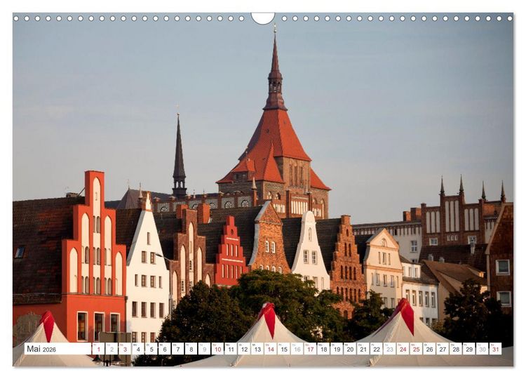 Produktbild: Deutsche Bundesl&auml;nder - Mecklenburg-Vorpommern (Wandkalender 2026 DIN A3 quer), CALVENDO Monatskalender