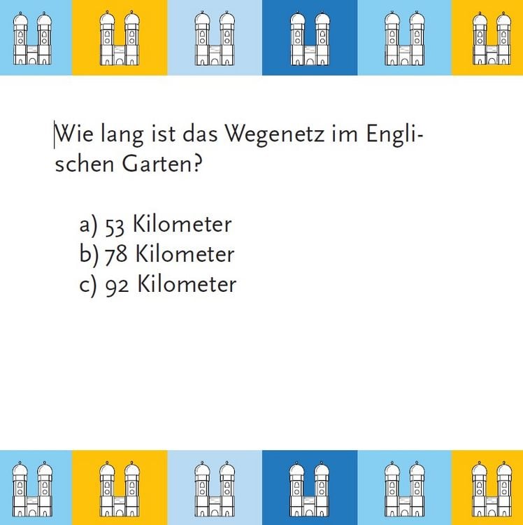 Produktbild: M&uuml;nchen-Quiz (Neuauflage)