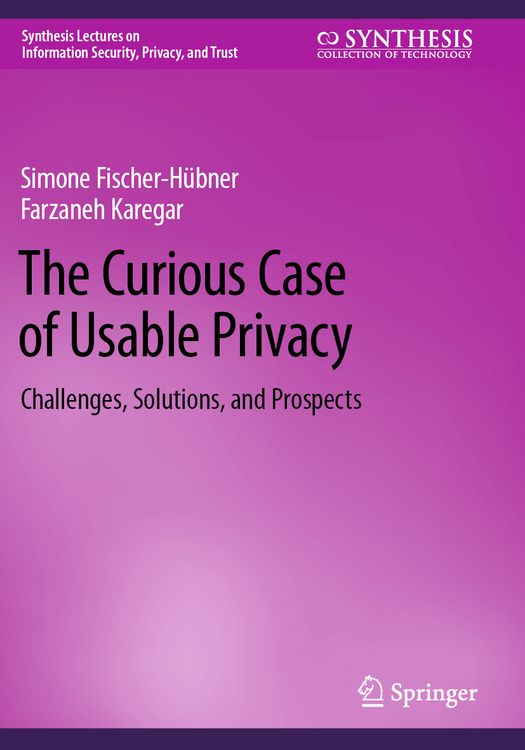 Produktbild: The Curious Case of Usable Privacy