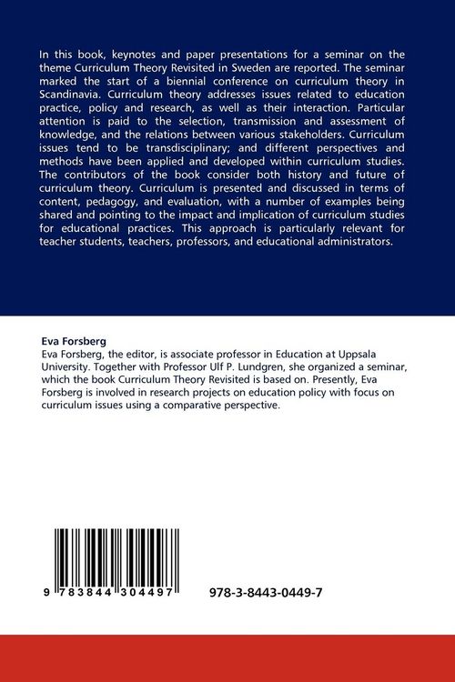 Produktbild: Curriculum Theory Revisited