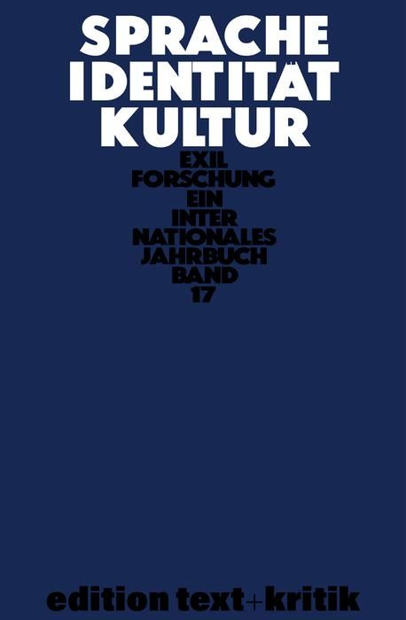 Produktbild: Sprache - Identit&auml;t - Kultur