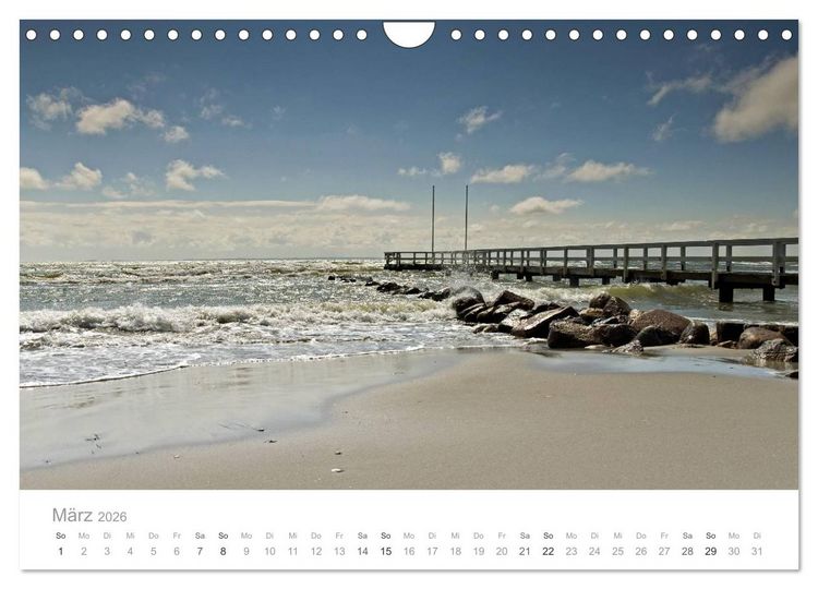 Produktbild: Gr&ouml;mitz - Ostseebad an der Sonnenseite (Wandkalender 2026 DIN A4 quer), CALVENDO Monatskalender