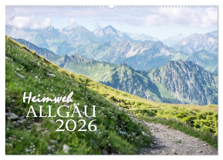Produktbild: Heimweh Allg&auml;u 2026 (Wandkalender 2026 DIN A2 quer), CALVENDO Monatskalender