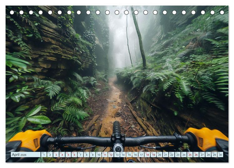 Produktbild: Epic Adrenaline Moments (Desk Calendar 2026 DIN A5 landscape), CALVENDO 12 Month DeskCalendar