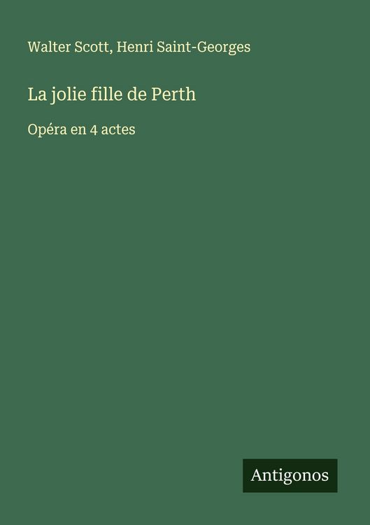 Produktbild: La jolie fille de Perth