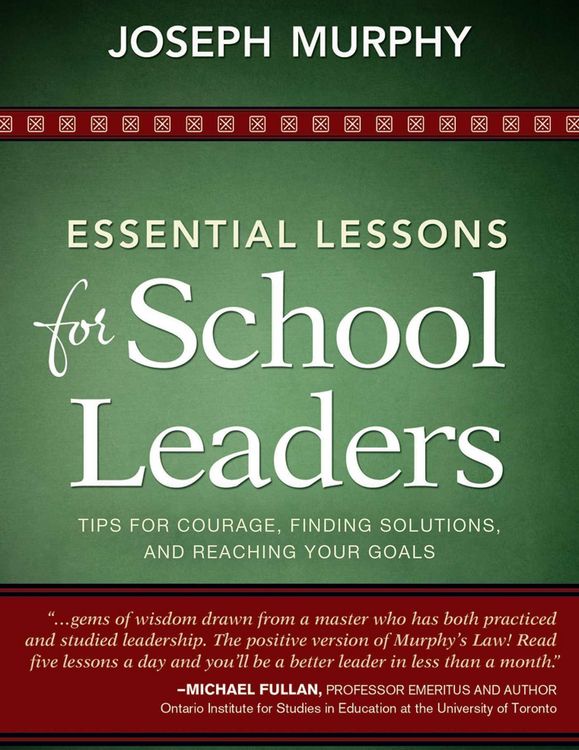 Produktbild: Essential Lessons for School Leaders