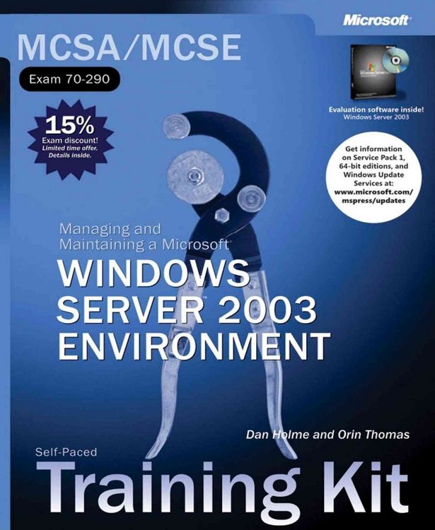 Produktbild: Managing And Maintening Microsoft Server 2003 Exam 70-290