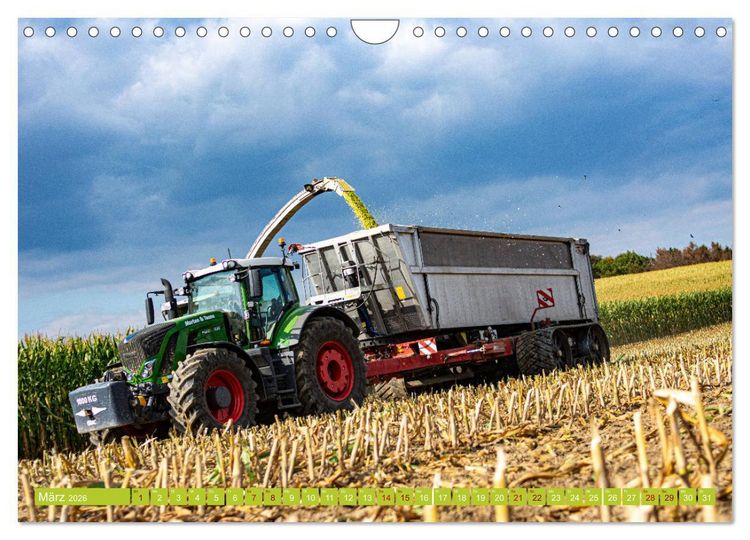 Produktbild: Landwirtschaft - Maisernte (Wandkalender 2026 DIN A4 quer), CALVENDO Monatskalender