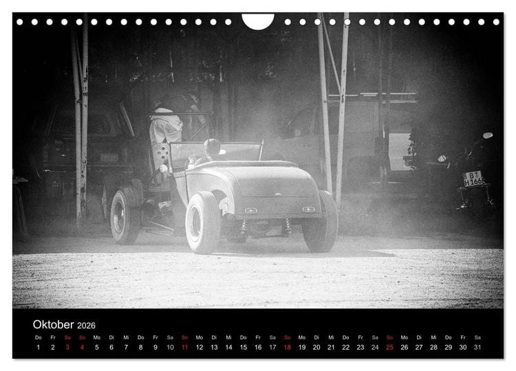 Produktbild: Hot Rods (Wandkalender 2026 DIN A4 quer), CALVENDO Monatskalender