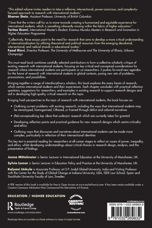 Produktbild: Research with International Students
