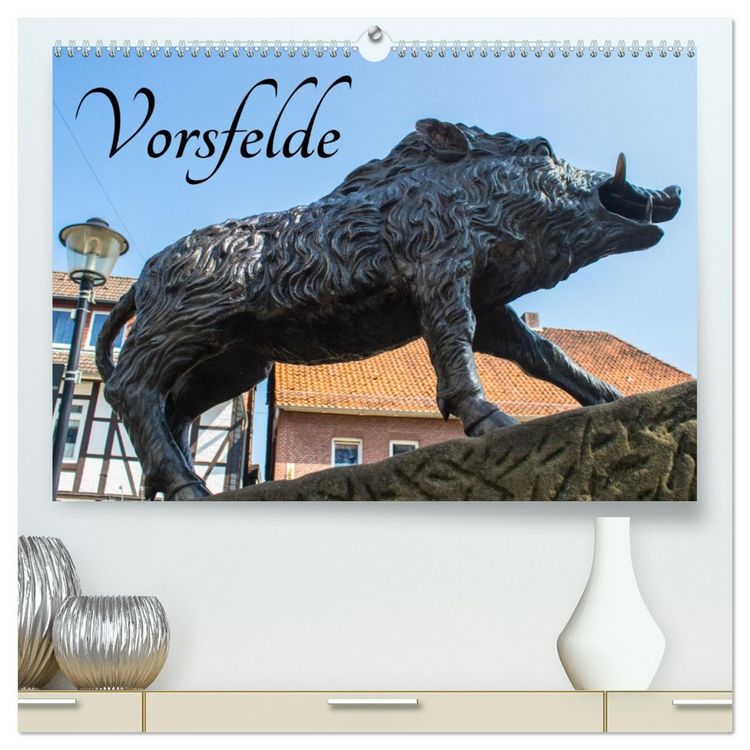 Produktbild: Vorsfelde (hochwertiger Premium Wandkalender 2026 DIN A2 quer), Kunstdruck in Hochglanz