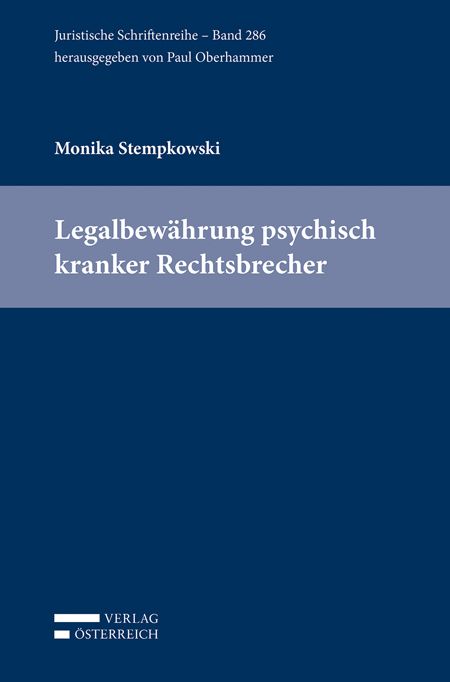Produktbild: Legalbew&auml;hrung psychisch kranker Rechtsbrecher