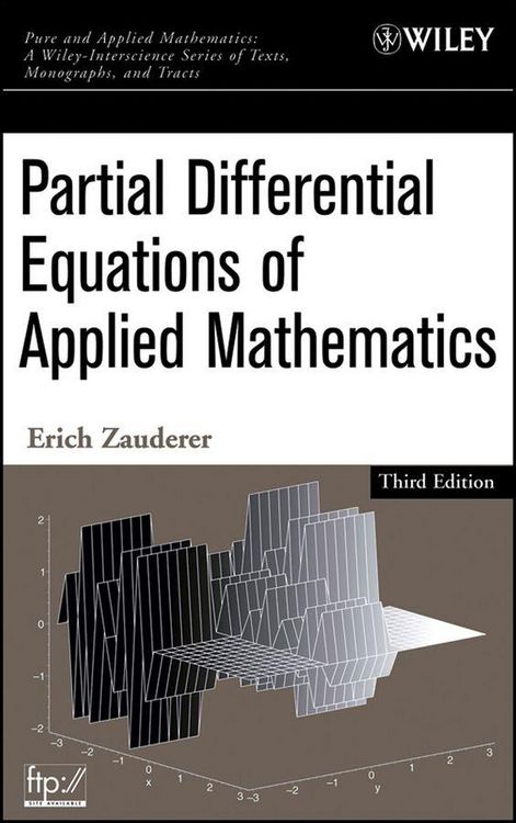 Produktbild: Partial Differential Equations of Applied Mathematics