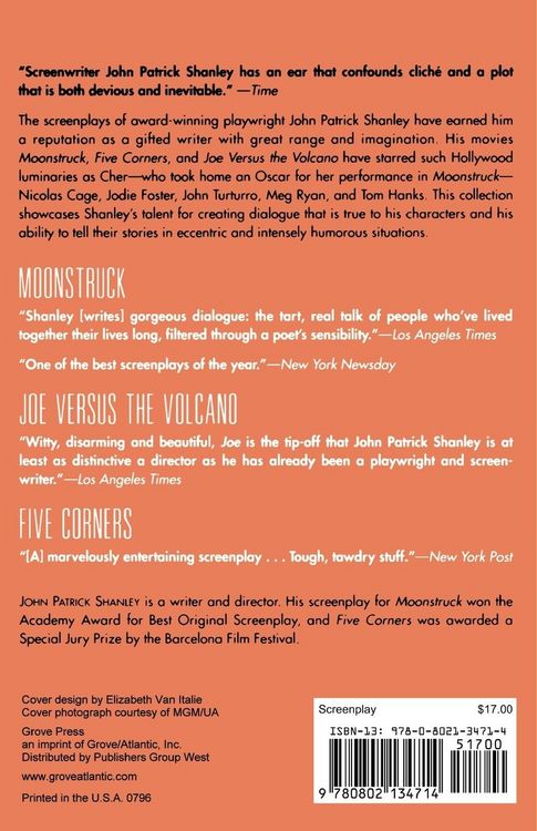 Produktbild: Moonstruck, Joe Versus the Volcano, and Five Corners