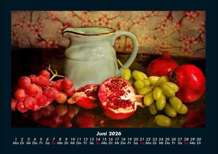 Produktbild: Obstkalender 2026 Fotokalender DIN A4
