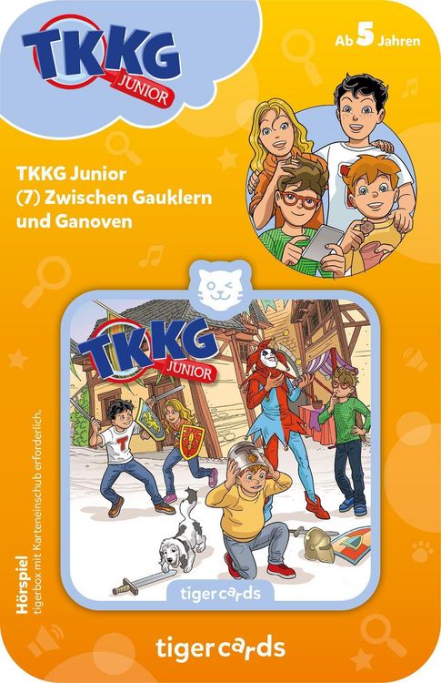 Produktbild: tigercard - TKKG Junior - Folge 7: Zwischen Gauklern
